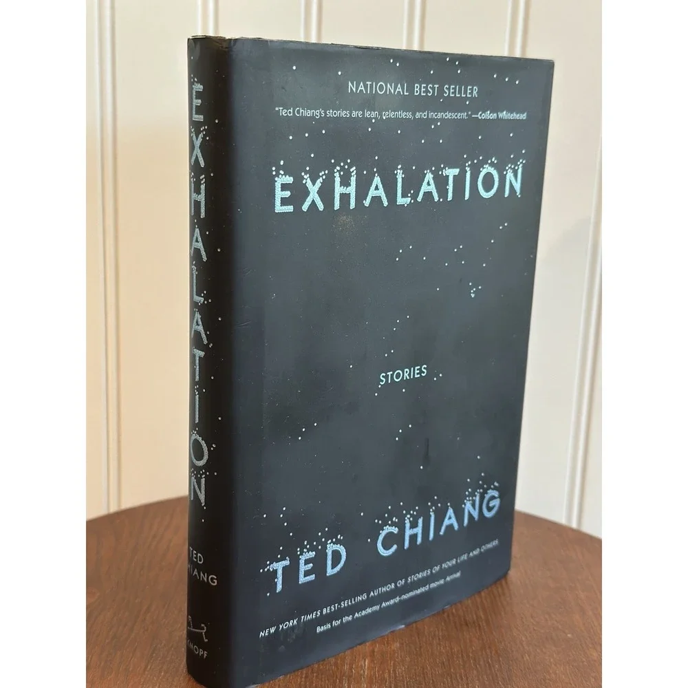 Exhalation Stories Ted Chiang 2019 Knopf First Edition 8th Printing Hardcover